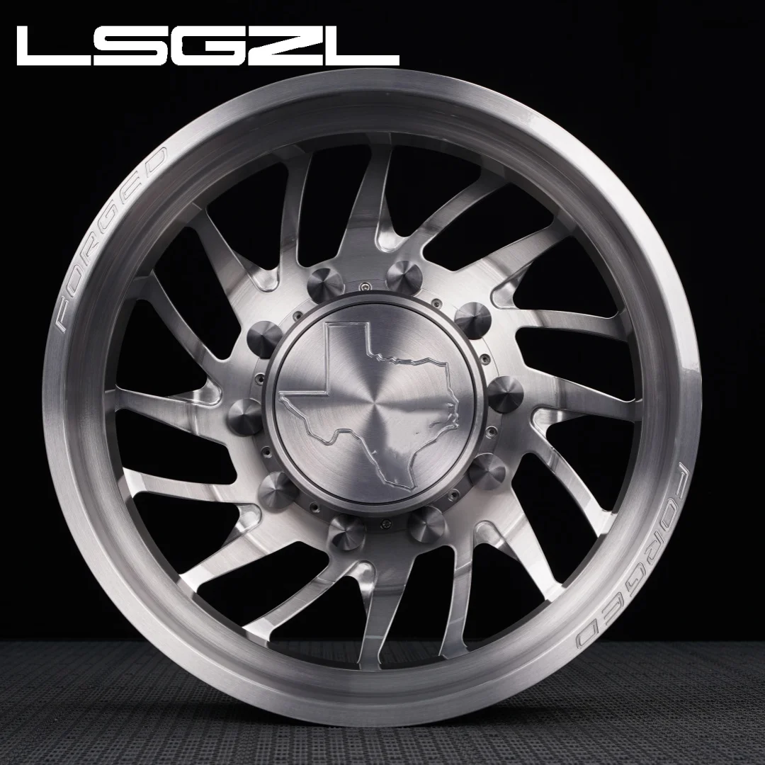 Truck 20 22 24 26 28 30 Inch Rims Dually Rim Wide Wheels for Truck Ford GTR Truck GMC Silverado 8X6.5 8x210 10x285.75 Wide Wheel