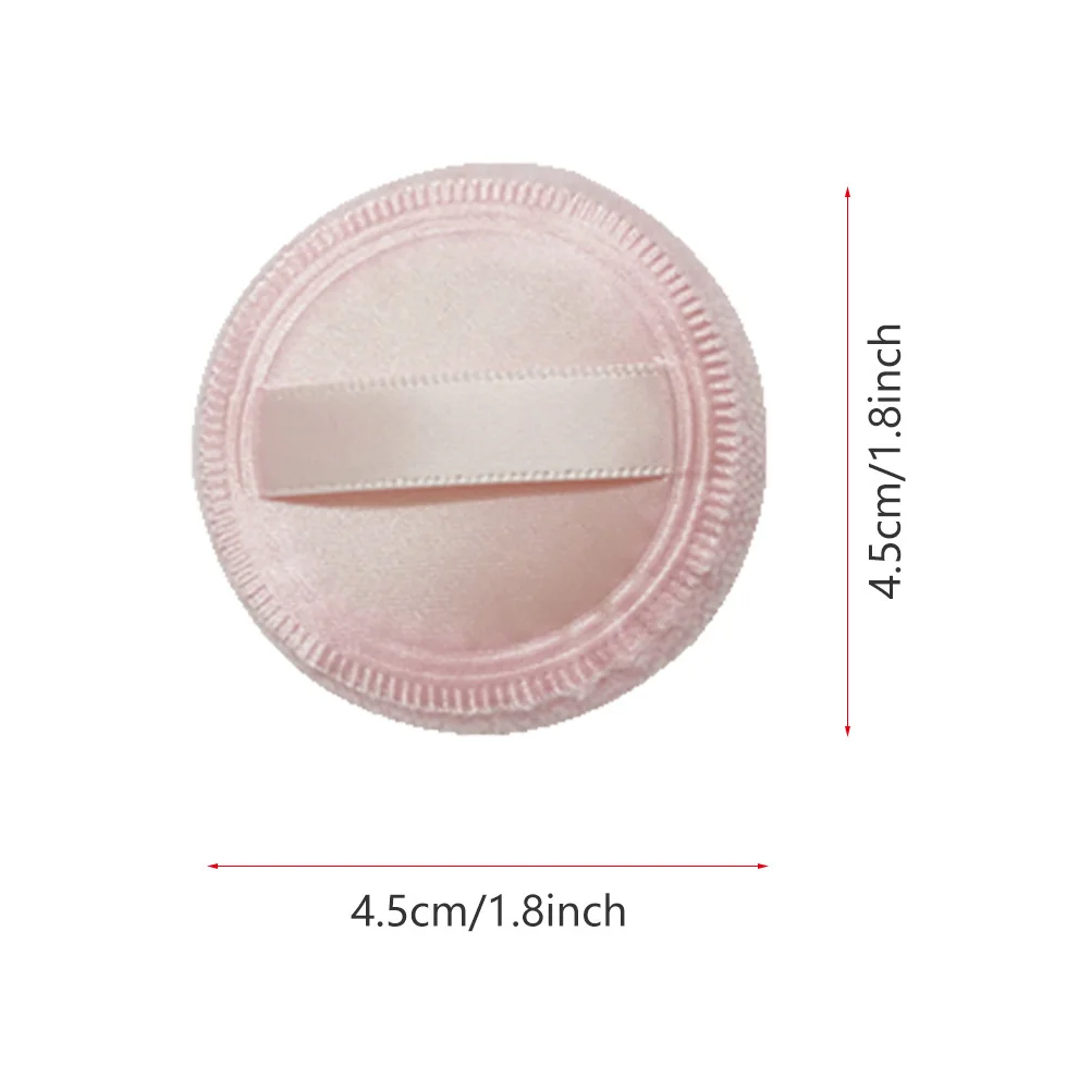 Aplicador de maquillaje suave y denso para el rostro, almohadilla cosmética para aplicación suave, herramientas de maquillaje en polvo seco, 20 piezas