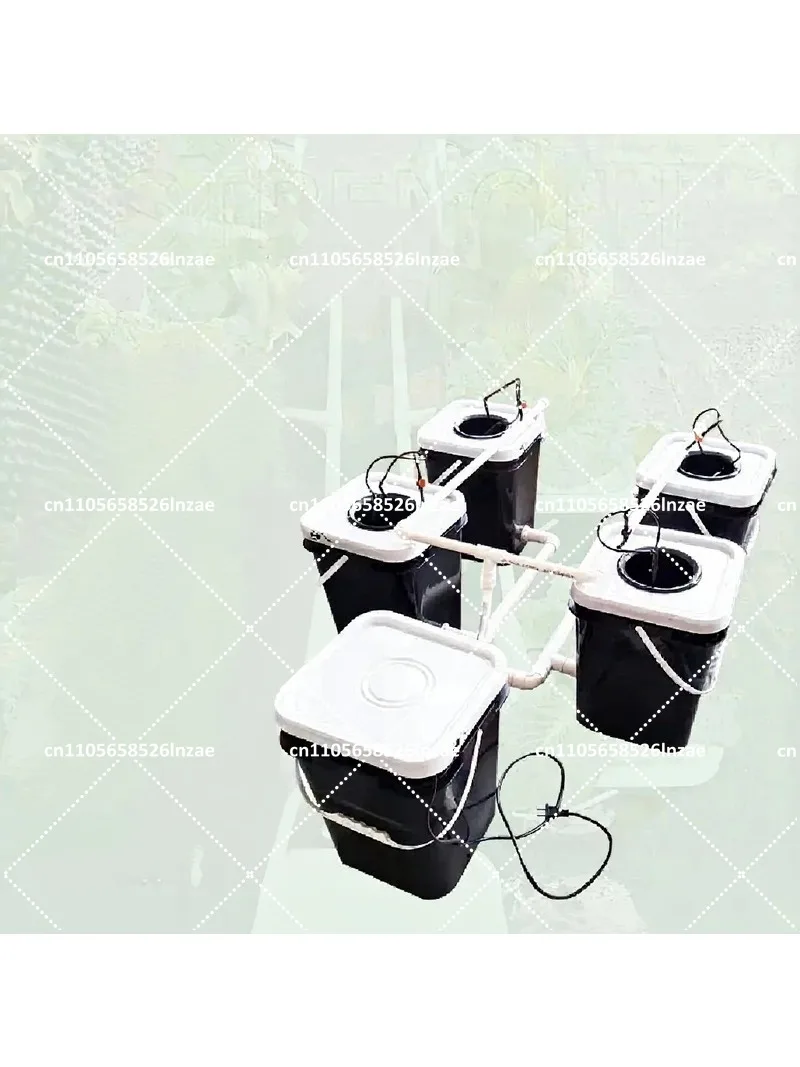 4+1 8+1 RDWC Hydroponic System Soilless Grow Kit for Home Balcony Bucket Planting Expandable Barrels - view 5