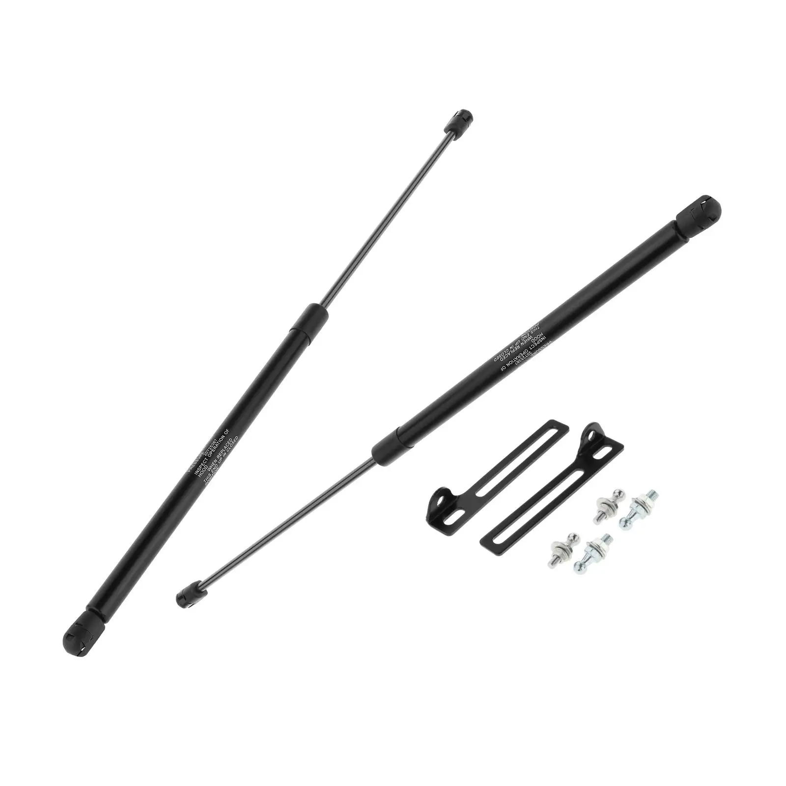 

Set of 2 Front Bonnet Hood Gas Struts Rods Lift Support Replaces fits for SEAT 12-19