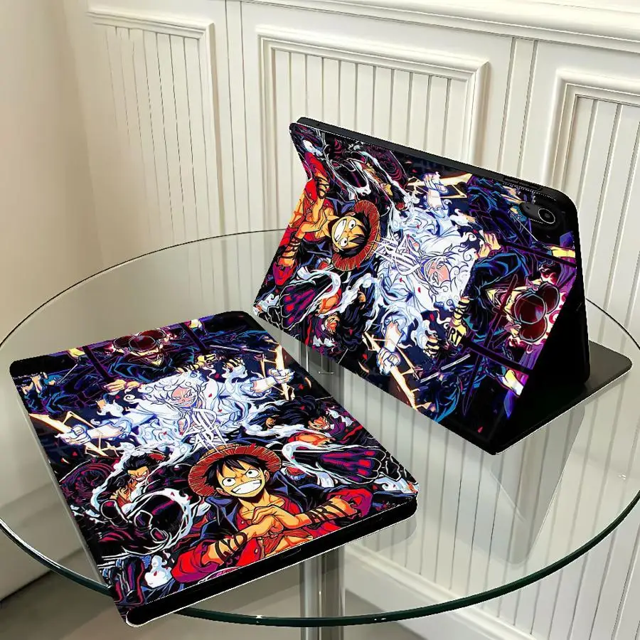 Anime One Pieces for Xiaomi Pad 5 6 7 8 Pro Redmi Pad SE K Pad 8.8 9.7 12.4 Inch Pad 6s Pro 7 Ultra with Pencil Slot Case