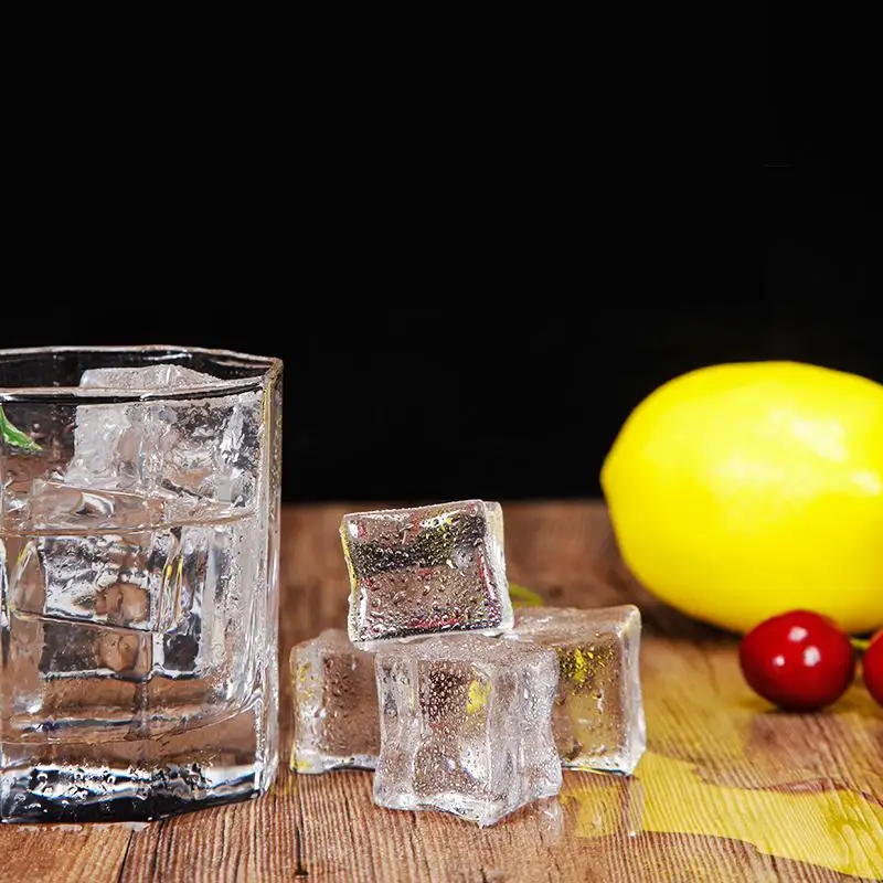 30pieces a set Products Shooting Simulation Ice Fake Ice Grains Acrylic Transparent