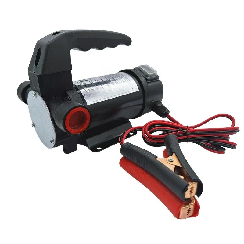 Portable Self Priming Electric Transfer Pump 12V 24V 220V 200W Bi-directional Oil Water Fluid Suction Pump with Full Accessories