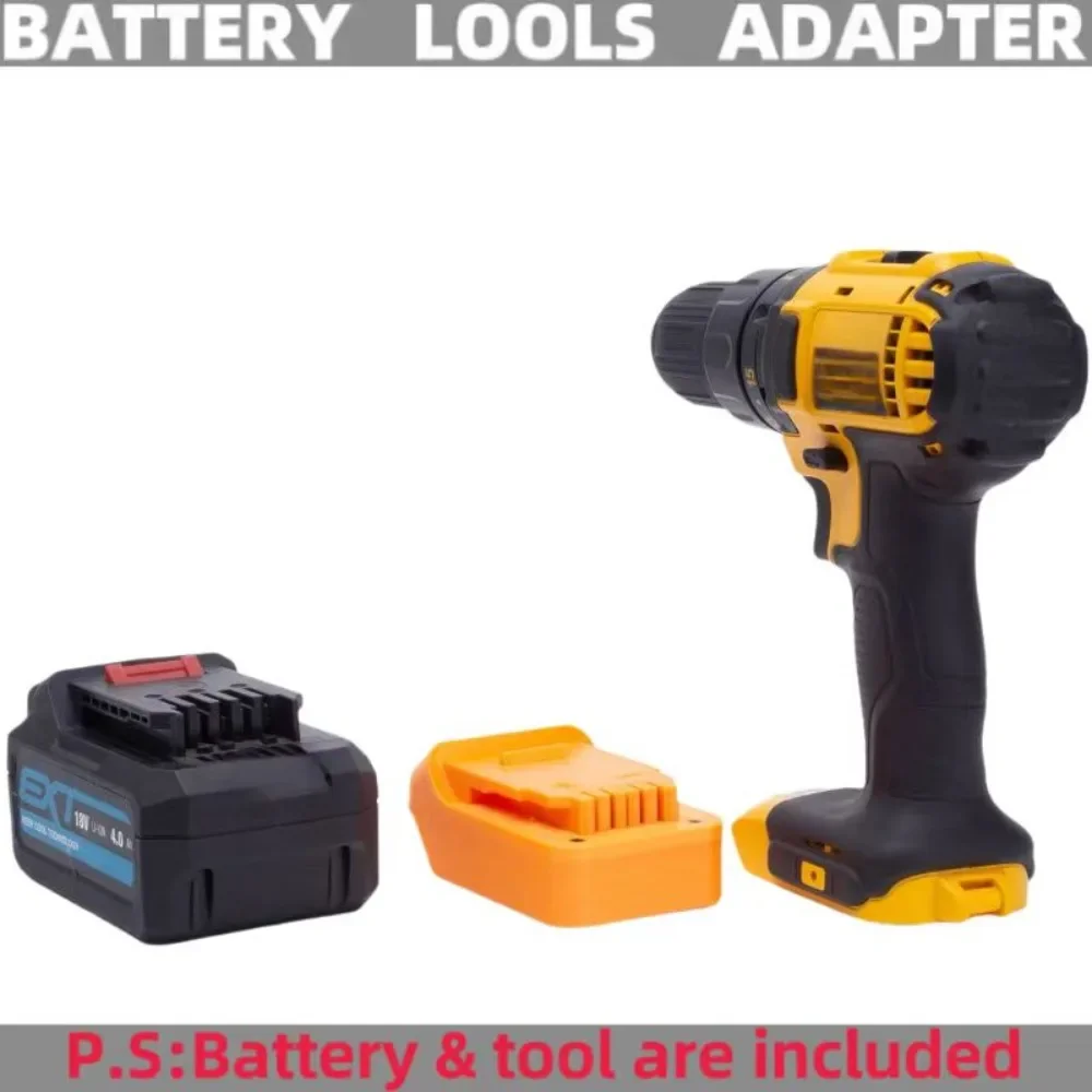 Battery Adapter For Erbauer EXT 18V Lithium  ConverterTo Dewalt  18V Tool Converter(Only Adapter)