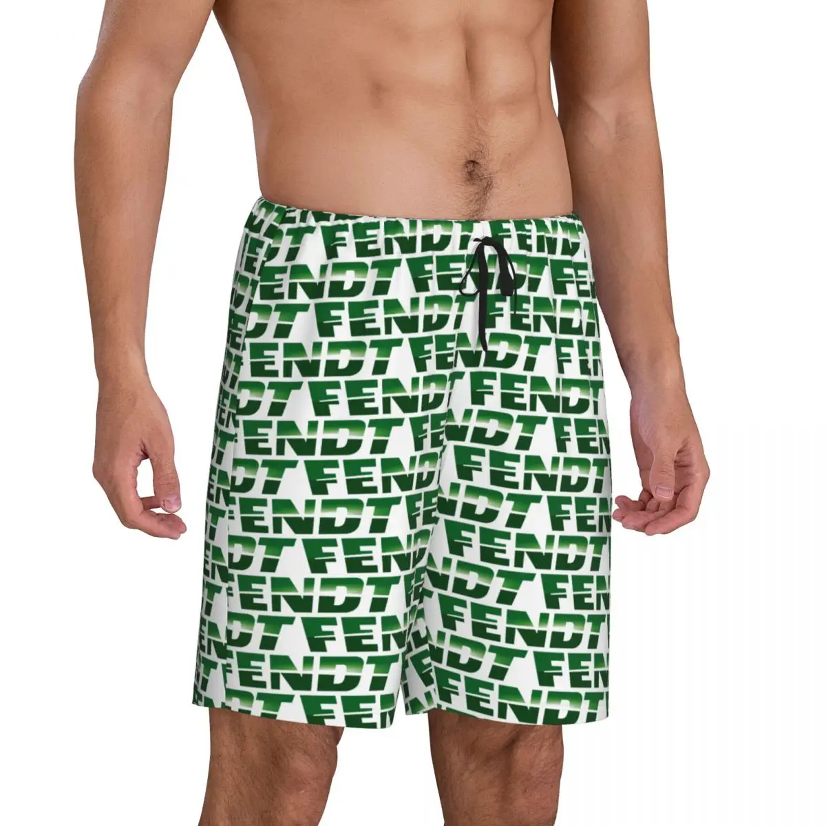 Fendt tratores masculino logotipo pijama shorts, fundo de lounge, Stretch Sleep Pjs curtos com bolsos, personalizado, logotipo Fendt