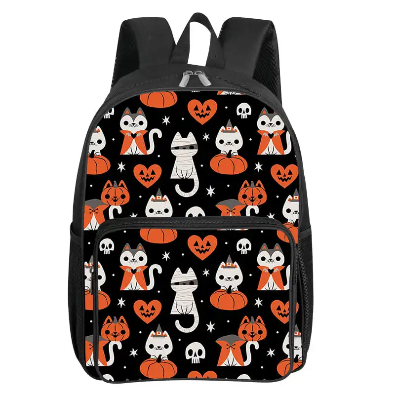 

Рюкзак с квадратным передним карманом и рисунком лисы, молния, большая вместимость для мальчиков и девочек, лучший подарок, детская школьная сумка с 3D мультяшным рисунком