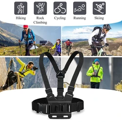 Phone Chest Strap Mount Smartphone Chest Mount Harness Strap Holder Cell Phone Clip for Gopro Action Camera Phone Chest Holder
