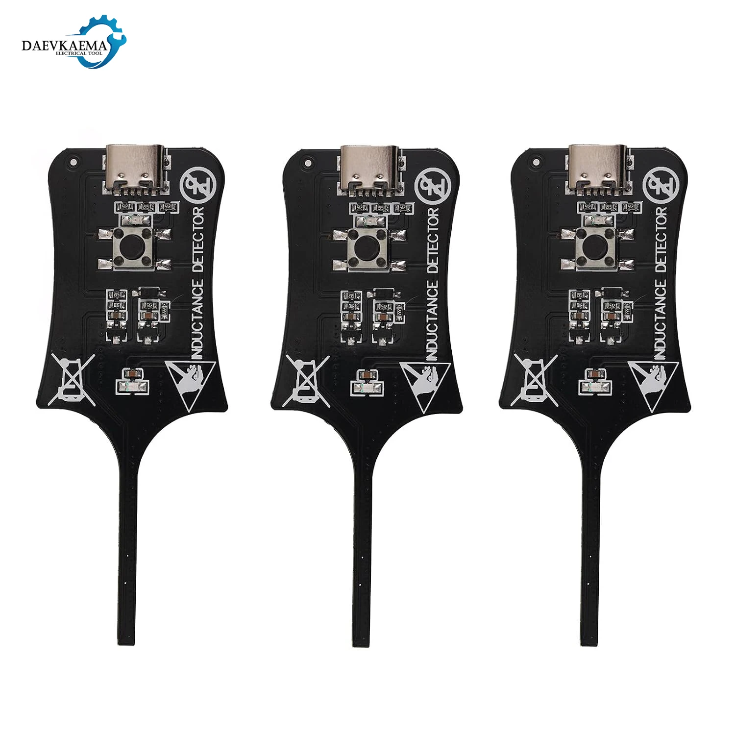 DC 5V Inductance Tester Motherboard Coil Tester Inductance Detector Electromagnetic Induction Meter Rapid Fault Detection Type C