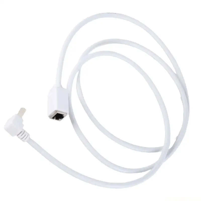 E56B Flexible Ethernet Extension Cable CAT6 Gigabit Ethernet Extender, RJ45 Male to Female Connectors Optimals Data Transfer