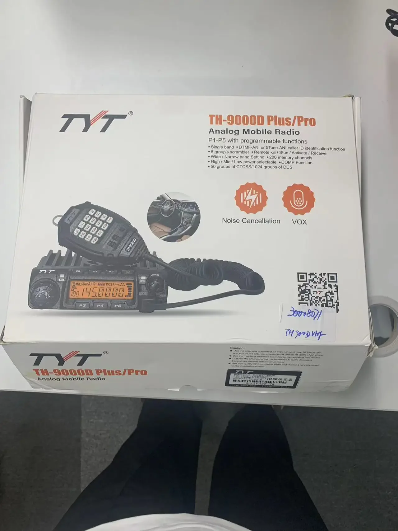 empty box for TYT TH-9800 Plus Car Mobile Radio