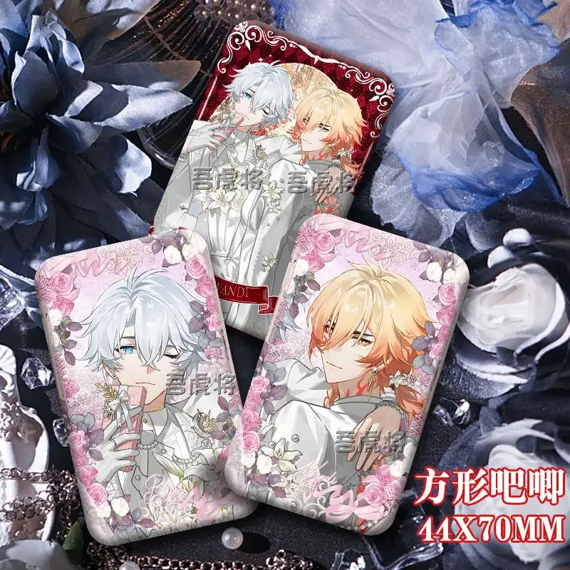 Honkai: Star Rail Phainon  Mydie new design Metal Flash Brooch Pin Badge Jewelry Accessories For Clothes Backpack Gifts