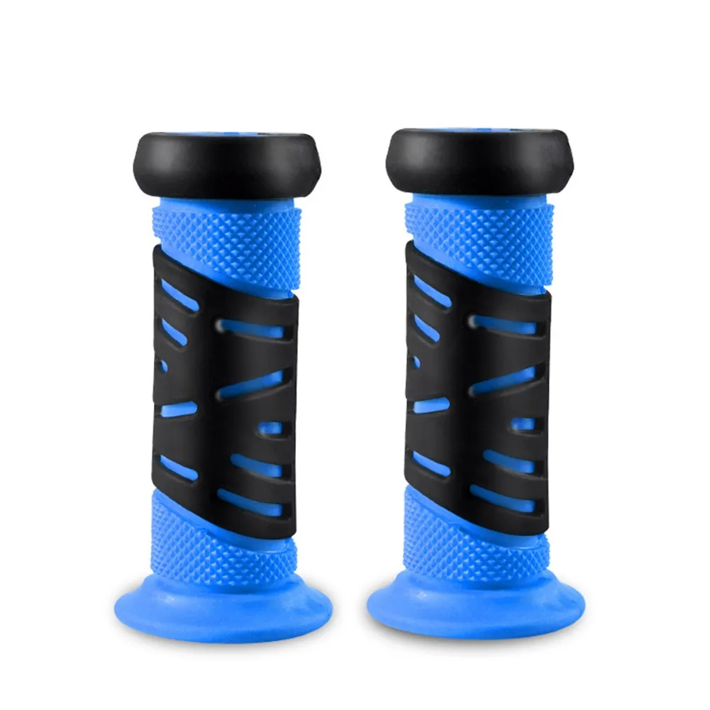 1 Pair Bike Bicycle Handle Bar Grips Rubber Non-Slip Waterproof Tricycle Scooter Handlebar For Kids Child Bicycles Scooters Part