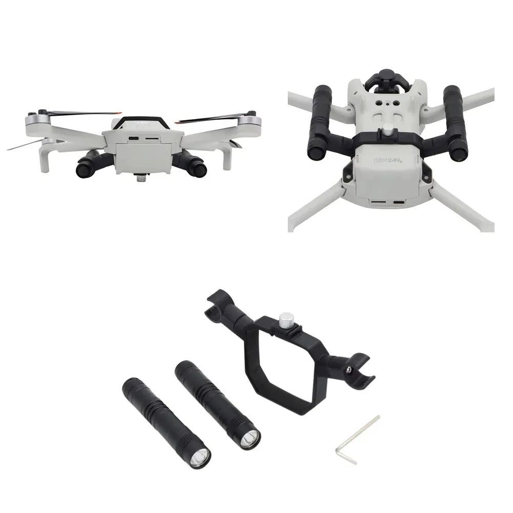 Night Flight Light For DJI Mini 3 / 3 Pro Night Navigation Searchlight LED Fill Light Lighting Drone Accessories