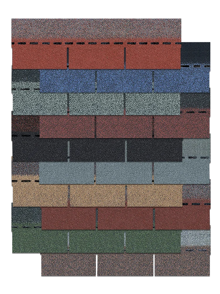 Sunroom asphalt tile high tile roof self-adhesive linoleum roof tile