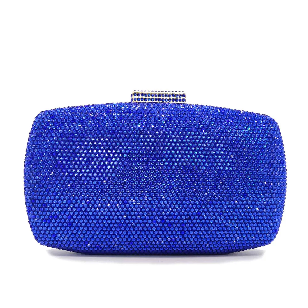 

Diamond - Encrusted Evening Clutch Bag, Diamond Dinner Bag, Small Square Chain Women's Sparkling And Fashionable Evening Bag