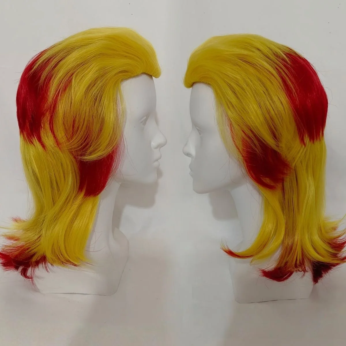 Easy-to-Shape Cosplay Wig Anime Themed 2D Character Costume Wig for Comic Con Role Play Events