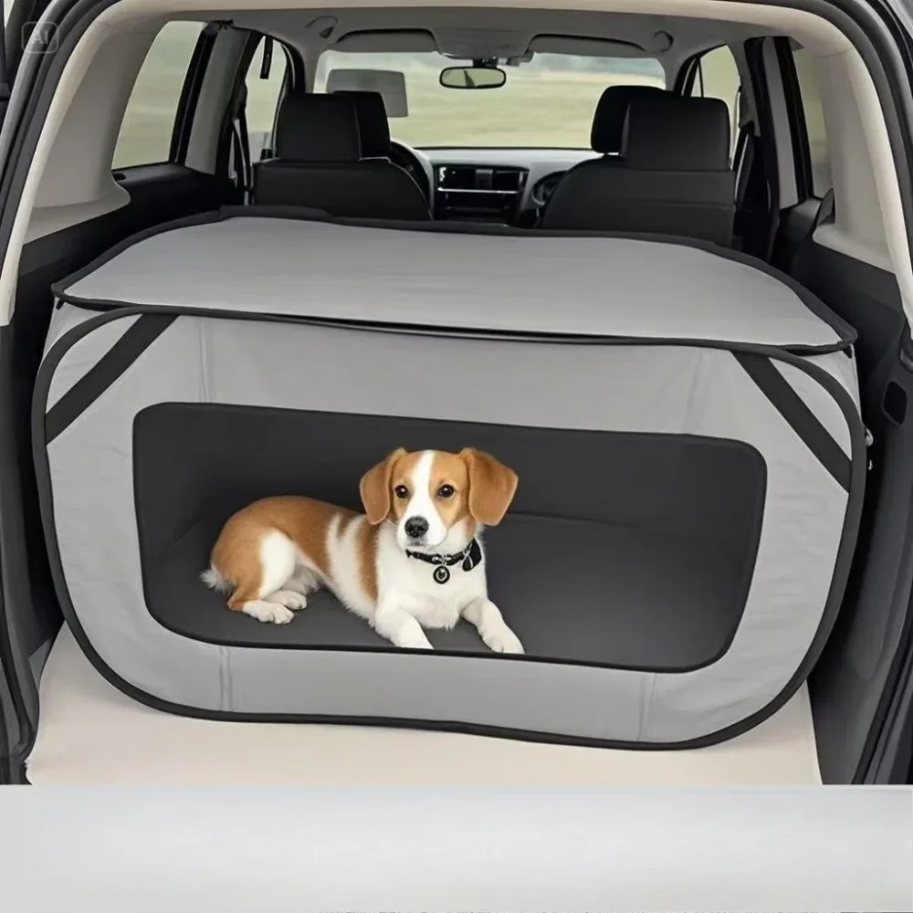 

Маленькая собачья будка, портативная клетка для домашних животных, автомобильная складная клетка из ткани Оксфорд, устойчивая к захвату, бесплатная доставка