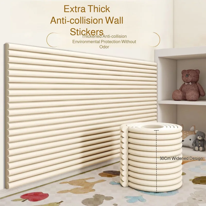 30x200 سنتيمتر سميكة ذاتية اللصق الحرس قطاع سلامة الطفل المضادة للتصادم وسادة لينة رغوة الوفير