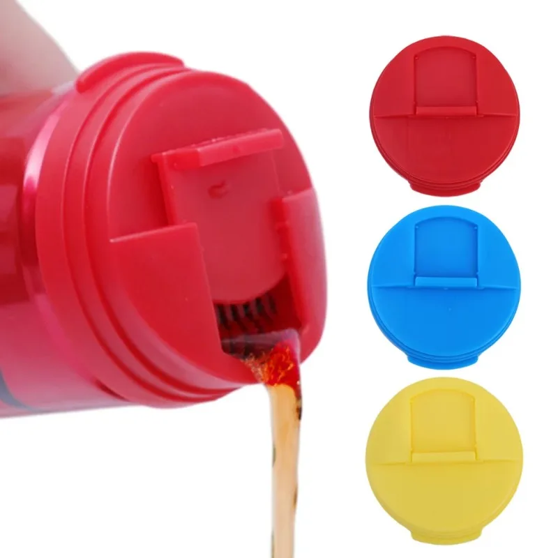 10/1Pcs Plastic Beverage Can Lids Leak-proof Drinks Protector Multi-color Air-leak Beer Sealing Cap Portable Water Bottle Covers