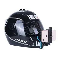 Motorcycle Helmet Stand Mount Phone Holder For 5/6/7/8/9/10 Action Sports Camera Holder Motorcycle Camera Accessories