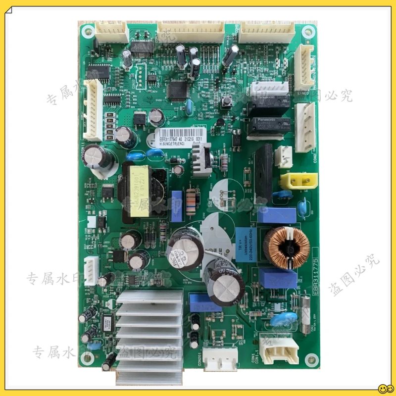 Refrigerator Motherboard, PCB Control Board, Model Number EBR31177547, For Brand LG, Original