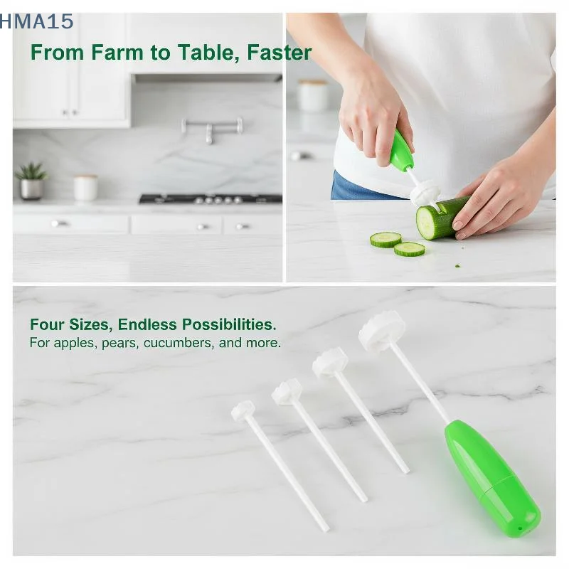 【YA】4Pcs Lightweight Fruit Vegetable Seed Corer Pitter Remover Ergonomic Design Kitchen Gadget for Home Baking Preparation