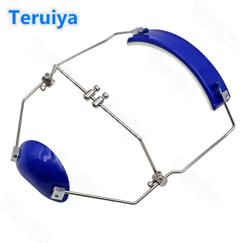 Premium Adjustable Orthodontic High-Pull Headgear | Mask-Type Extra-Oral Retractor for Dental Orthodontic Treatment