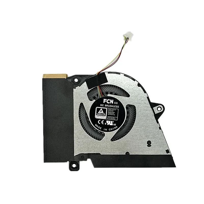Подходит для Asus Zephyrus G14 2021 GA401Q GA401QEC GA401Q GA401QC GA401QE GA401QH R9 5900HS RTX 3050 Ti GPU Вентилятор охлаждения процессора Вентилятор