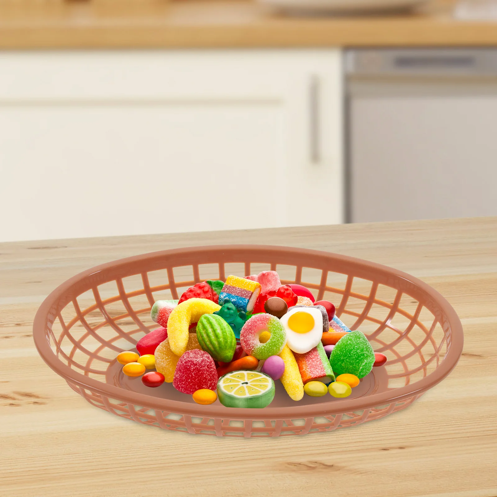 

12 Pcs Storage Basket French Fries Baskets Vegetarian Diet Washable Hamburger Pp for Burgers Food