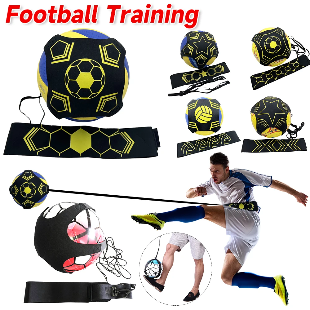 Peralatan latihan sepak bola, alat latihan sepak bola elastis dapat diatur
