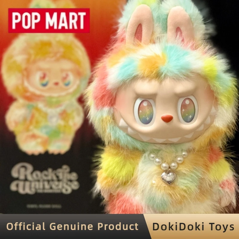 

Genuine POPMART Labubu Rock The Universe Vinyl Plush Doll The Monsters Labubu Big Into Energy Blind Box Pendant Toys Gfits