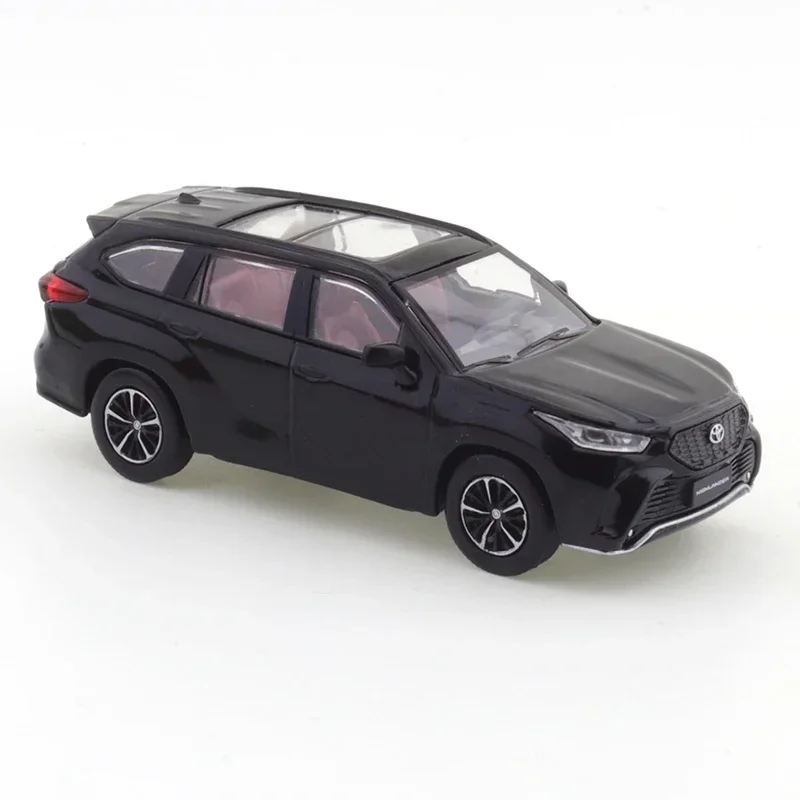 JKM 1/64 Toyota Highlander XSE American Sports Sedan SUV Car Alloy Vehicle Diecast Metal Model Kids Xmas Gift Toys for Boys