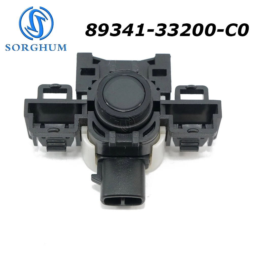 

SORGHUM 89341-33200 Black PDC Bumper Parking Aid Sensor Radar For Lexus CT200h ES300h 2013-2016 ES350 2013-2015 89341-53010-C0