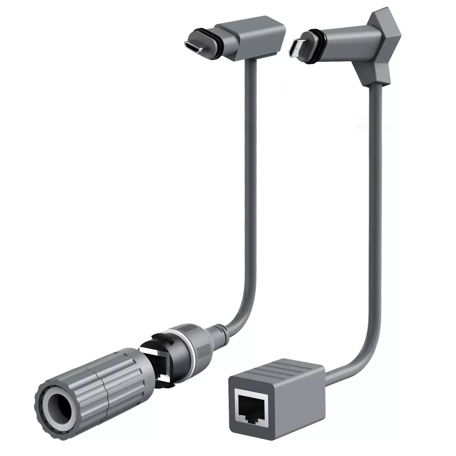Ethernet Adapter Kit Seamless Compatibility Spx Rj45 Extension Spx Plug Adapter 26awg Copper Core Starlink Cable Adapter