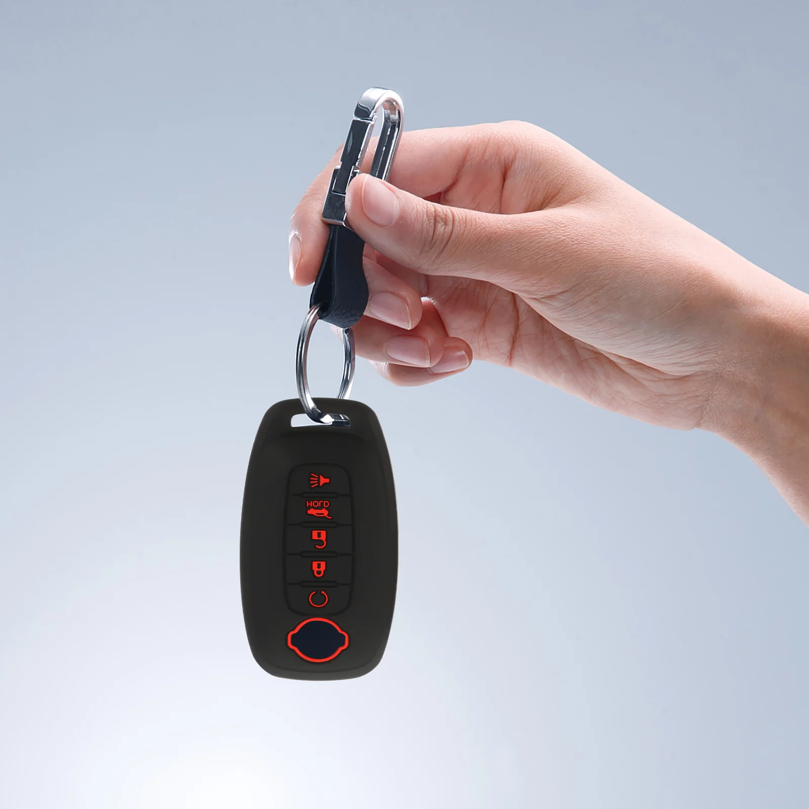 

2Pcs Key Fob Case for Car Keys Waterproof Dustproof Silicone Cover Key Remote Protector Fob Holder Keyfob Keychains Covers