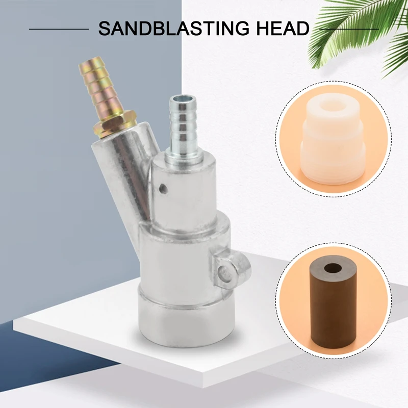 Air Sandblaster Rifle Equipment Boron Carbide Air Blasting Blasting Head For Sandblast Cabinet