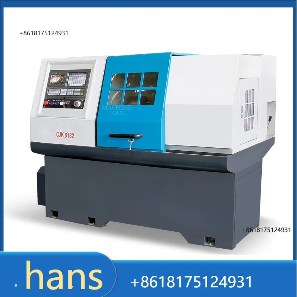 CJK6132 CNC horizontal bench lathe/turning center machine for cutting brake