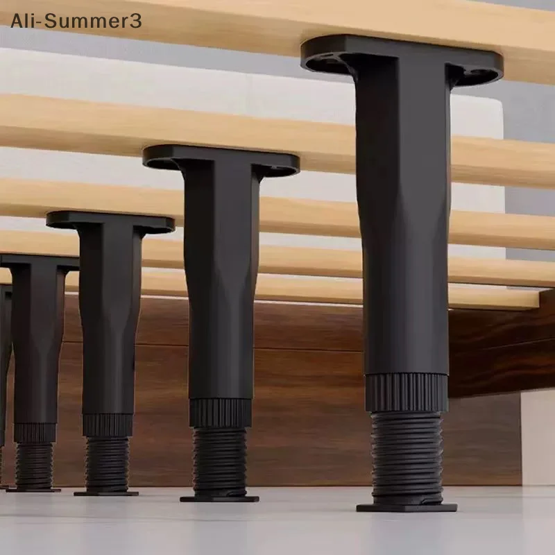 Telescopic Adjustable Bed Beam Support Foot Reinforced Plastic Furniture Leg Sofa Leg Bed Bottom Load Bearing Bracket