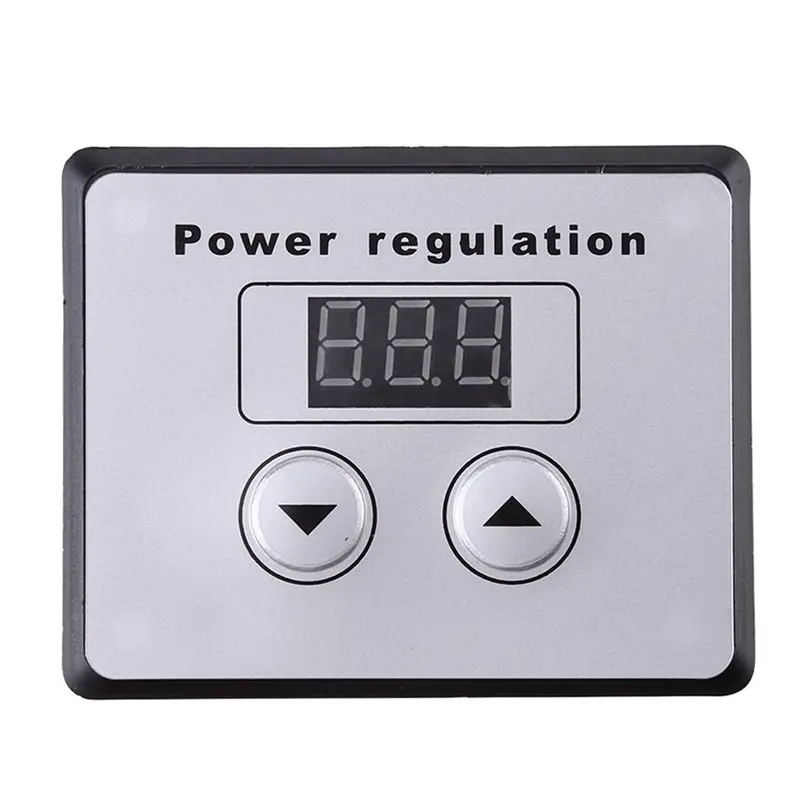 JABS-10X 4000W 220V AC SCR Voltage Regulator Dimmer Electric Motor Speed Temperature Controller + Digital Meters view 5