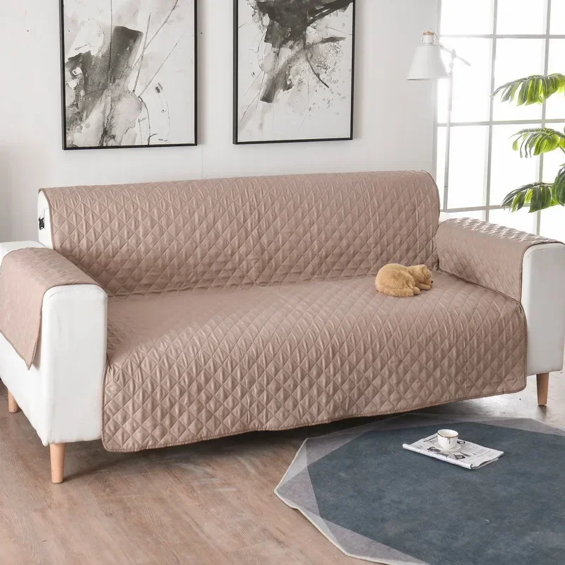All-season All-in-one Sofa Cover Comfortable Micro Elastic Fabric Ultrasonic Pet Sofa Pad Household Integrated Sofa Cover