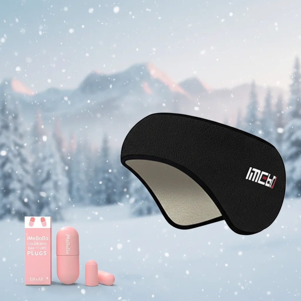 1 قطعة قناع النوم تعتيم مع يفشل الأذن للاسترخاء النوم غطاء للأذنين سماعة مجموعة النوم الغمامة المضادة للضوضاء غطاء للأذنين للنوم