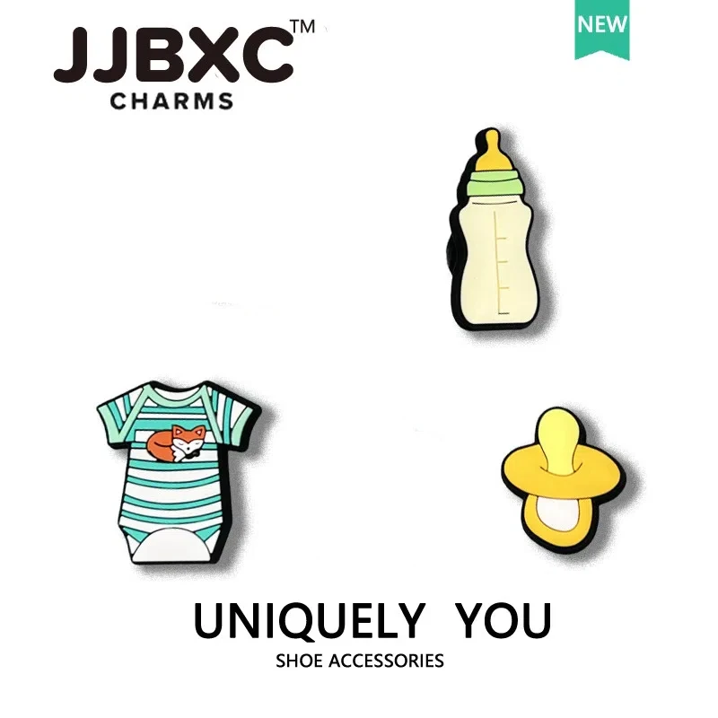 JJBXC CHARM Shoe Accessories Baby DIY Cartoon Jewelry Shoe Flower DIY Fashion Shoe decorations