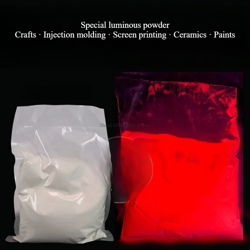 100g Luminous Powder Resistant High Temperatures Injection Molding Long-lasting 3D Print Clothing Screen Mesh Printing Print