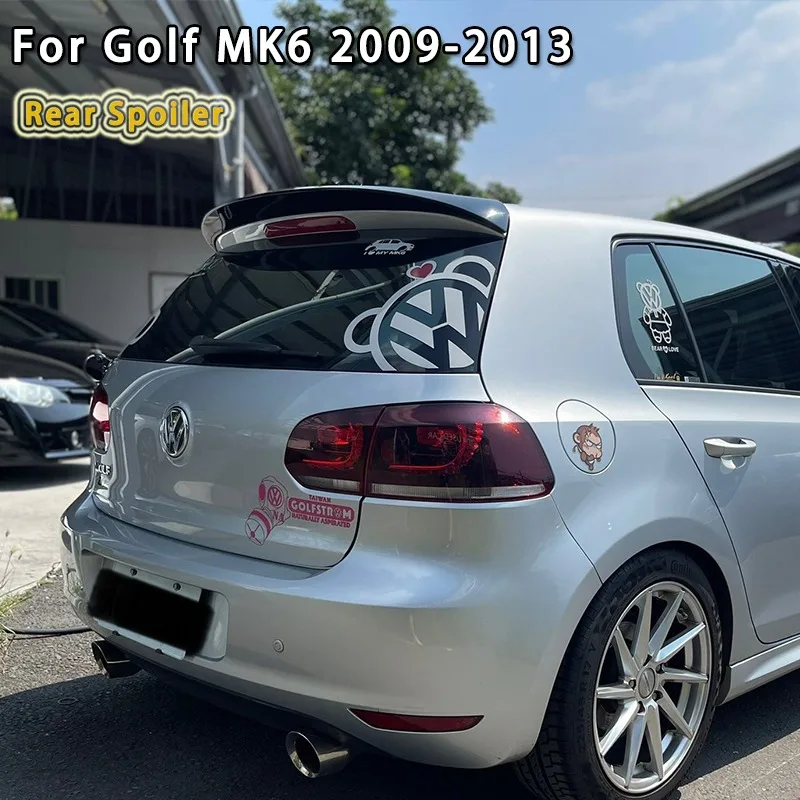 

Для Volkswagen Golf MK6 TDI TSI (не для GTI R R20) 2009-2013 Автомобильный задний спойлер на крышу Багажник багажника на крышу Внешний спойлер Настройка крыла
