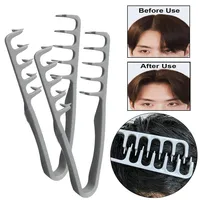 Volumizing Wide-Tooth Hair Styling Comb for Men 1/2pcs Fluffy Textured Comb Korea Style Roots Seam Covering Bangs Hair Combs