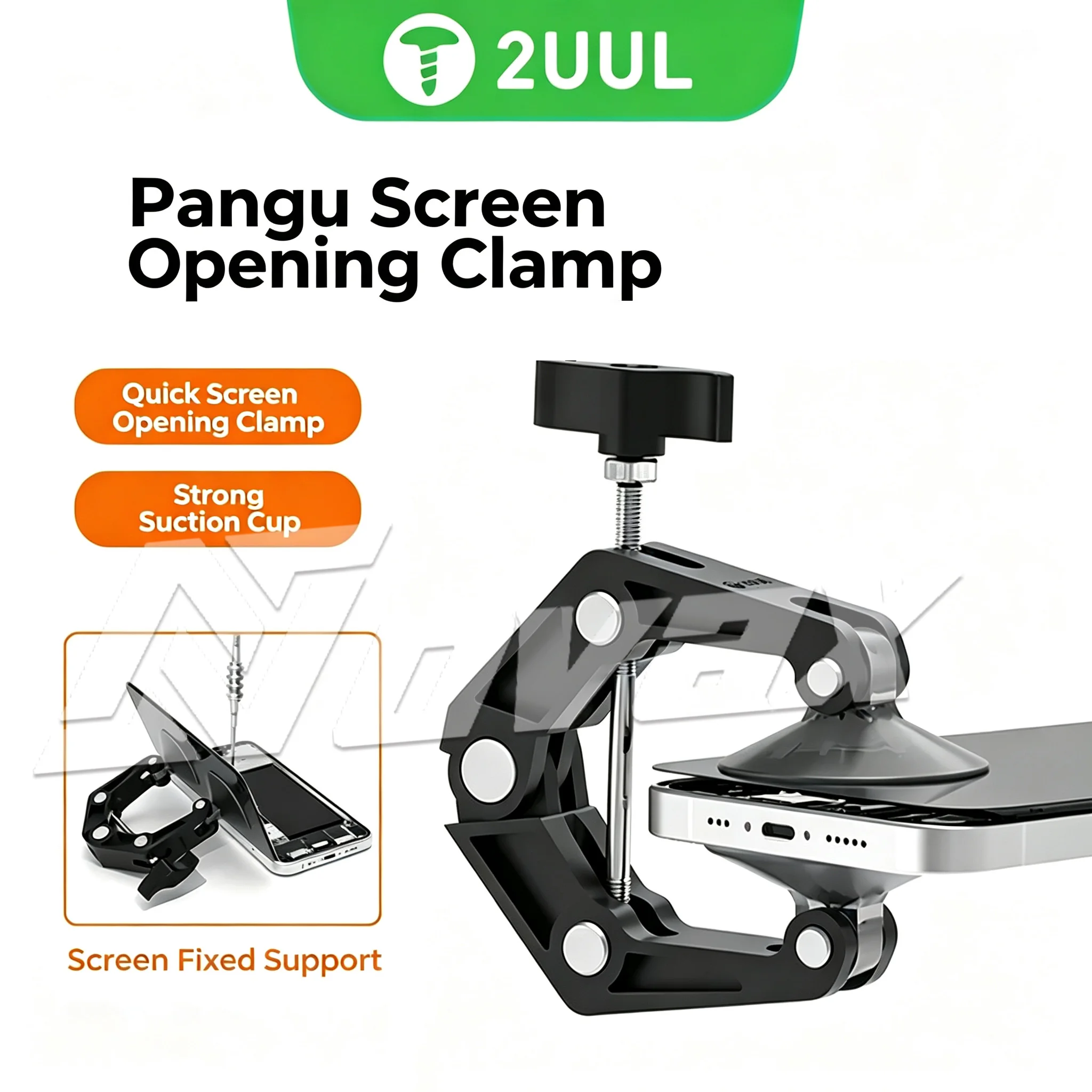 2UUL DA09 Pangu screen opening clip for mobile phone maintenance, screen support and pressure holding integrated fixture