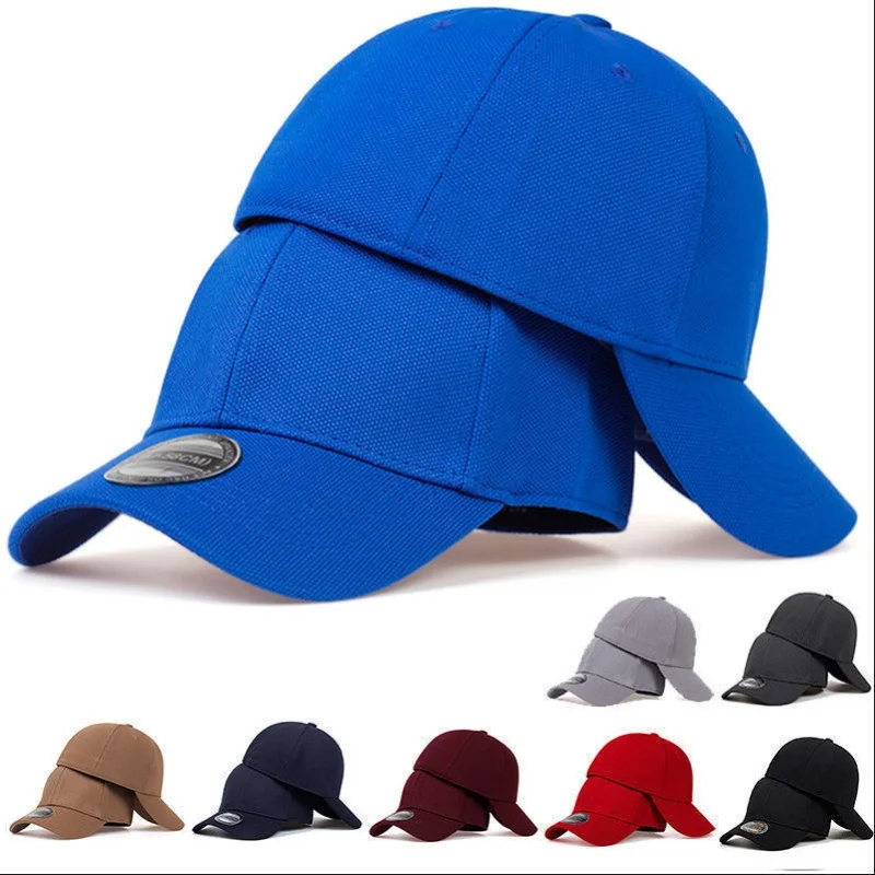 High Quality Hot selling Baseball Cap Man Fitted Closed Full Mesh Outdoor Breathable Sports Cotton Sun Trucker Hat Gorras Hombre