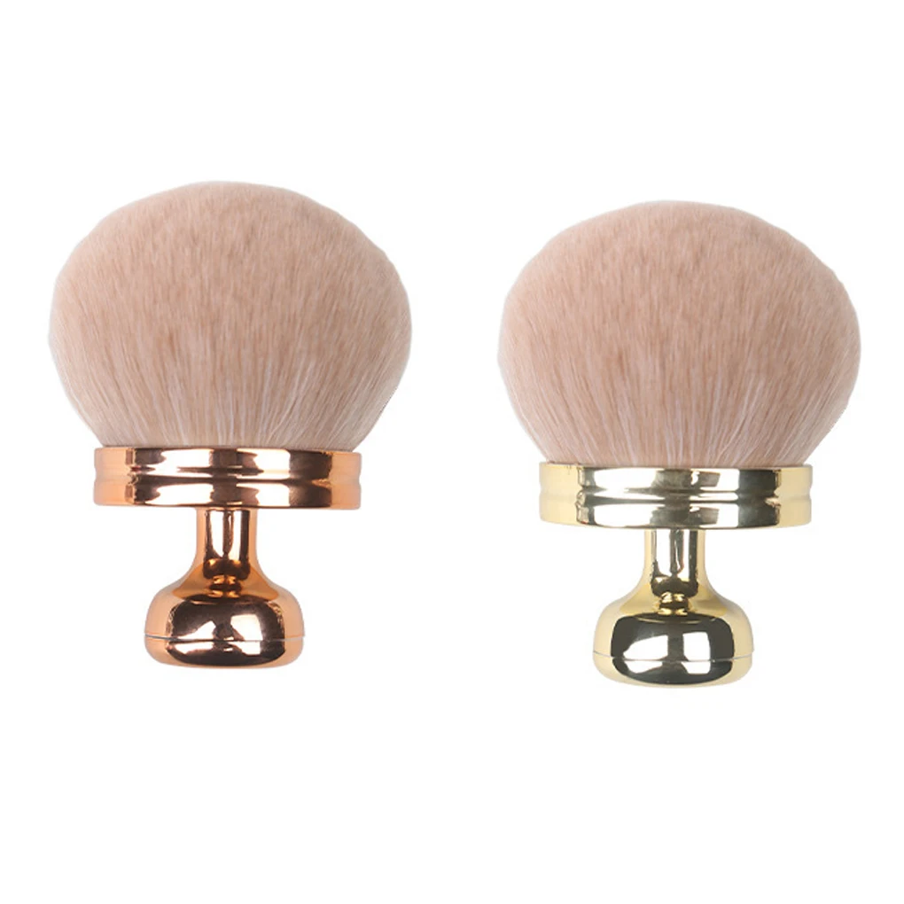 1 pz pennello per trucco super morbido pennello per cipria extra soffice con testa a fungo pennello per fard multiuso strumenti di bellezza all'ingrosso