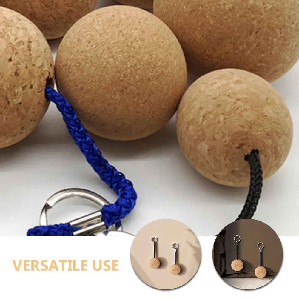 2 Pcs Key Ring Boat Floating Keychain Beach Buoyant for Boating Adventures Water Sports Enthusiasts