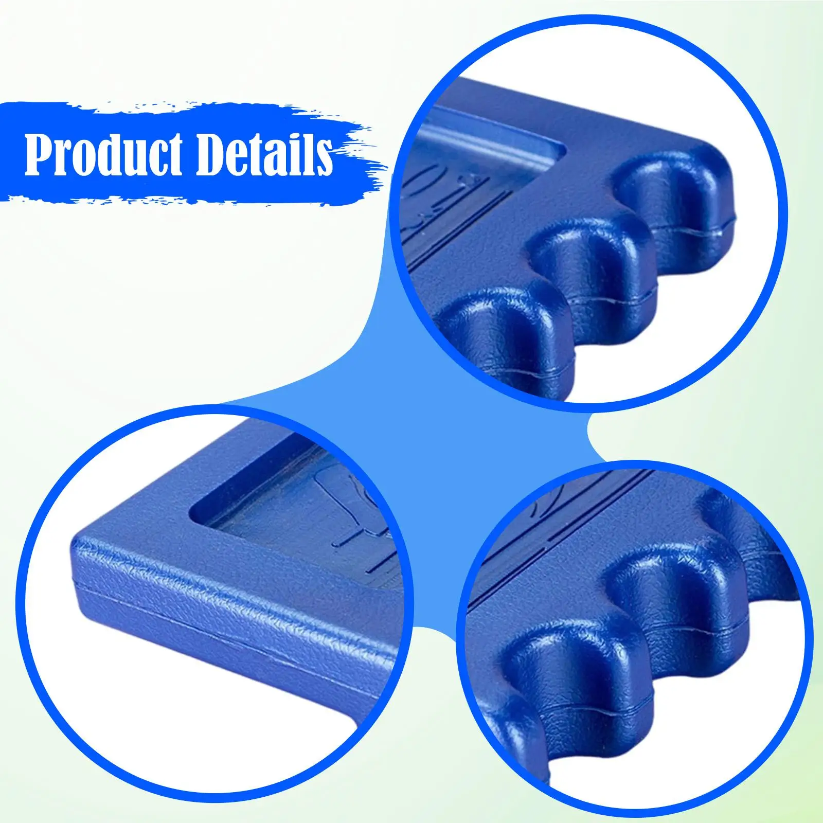 

Nonslip Billiard Cue Holder 5 Slot Claw Rest Rack Portable Pool Table Accessory for Home Indoor Play